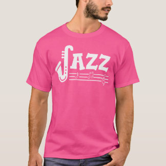 Camiseta Música Jazz - Equipo de jugador saxofónico lindo J