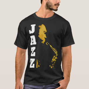 Camiseta Música Jazz Música Saxofonista Saxofonista