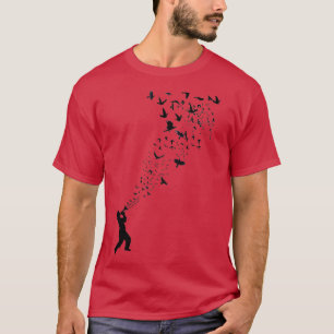 Camiseta Música libre y los pájaros 2