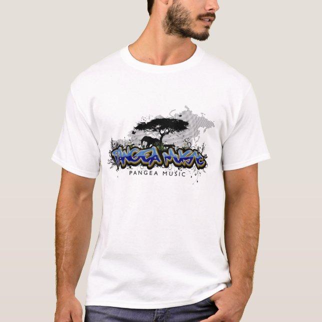Camiseta MÚSICA Logo2 de PANGEA (Anverso)