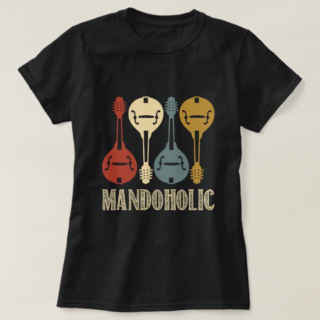 Camiseta Música mandoholística amante (Diseño del anverso)