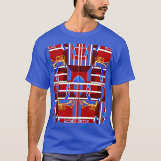 Camiseta Música Maravillosa Vibraciones de Verano Azul Geom