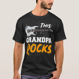 Camiseta Música masculina jubilada abuelo padres Día Guitar