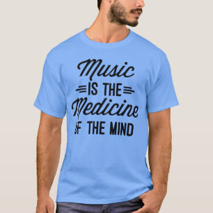 Camiseta Música Medicina para la mente vintage