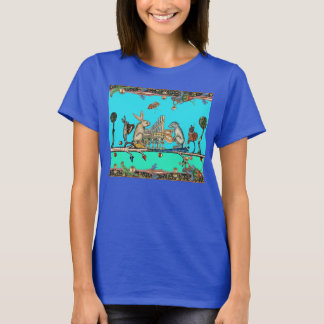 CAMISETA MÚSICA MEDIEVAL EXTRAORDINARIA DE HECHO BESTIARIO,