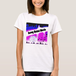 Camiseta Música Metalizado dura