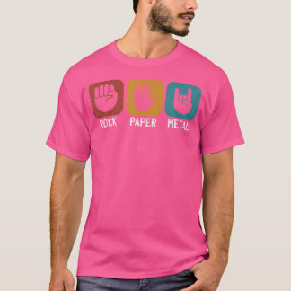 Camiseta Música Metalizado dura