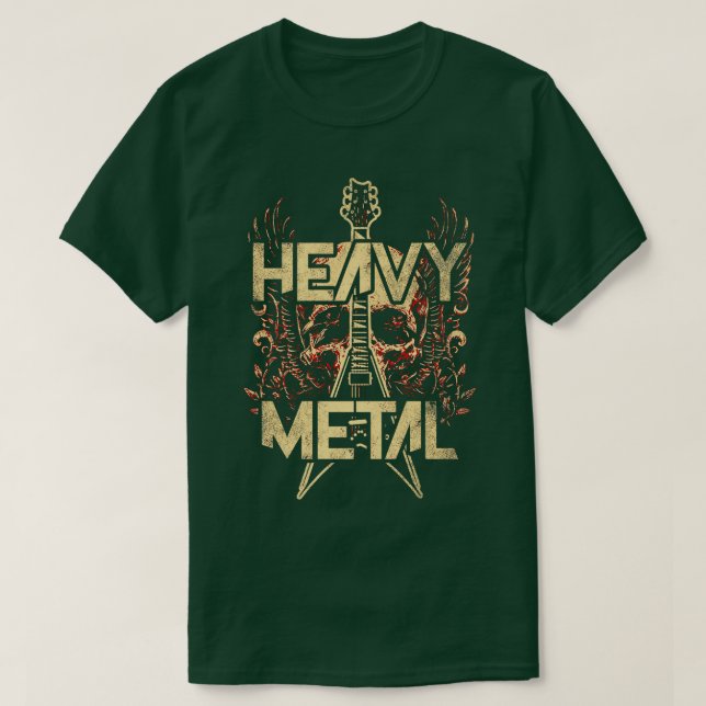 Camiseta Música Metalizado fuerte 12 (Diseño del anverso)