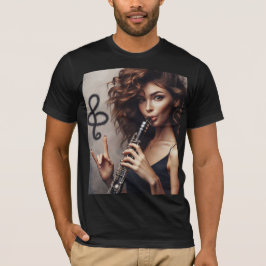 Camiseta Música moderna Clarinet
