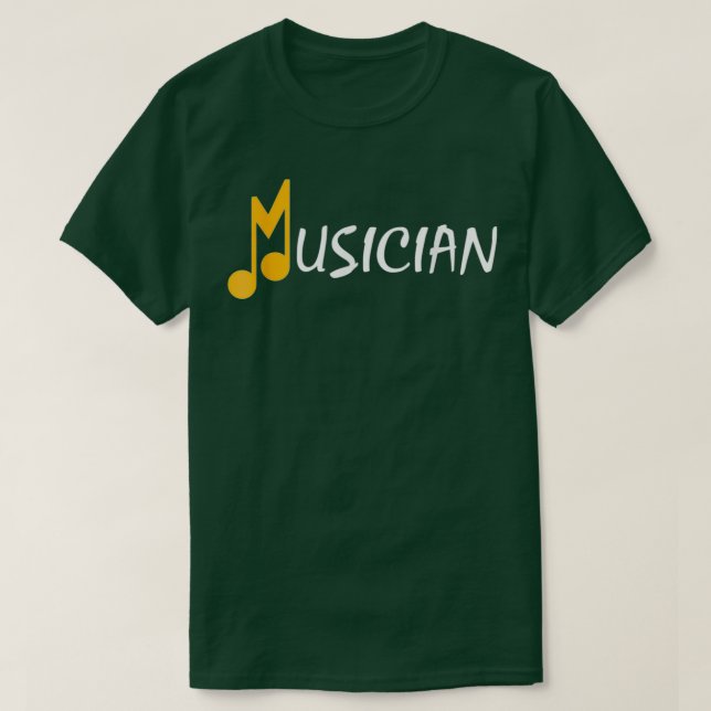 Camiseta Música musical (Diseño del anverso)