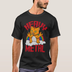 Camiseta Música musical de rock instrumental de gato