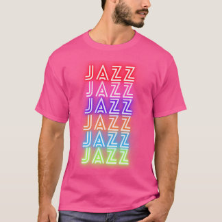 Camiseta Música musical divertida de jazz retro vintage
