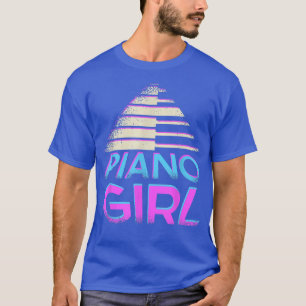 Camiseta Música musical pianista amante del piano piano pia
