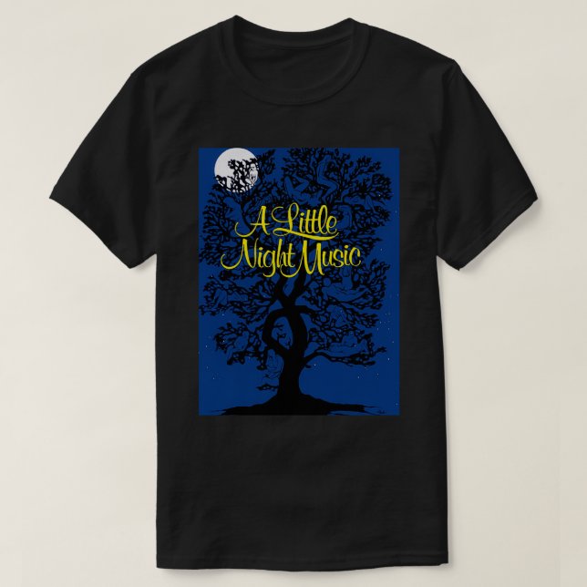 Camiseta música nocturna (Diseño del anverso)