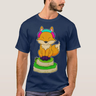 Camiseta Música para auriculares Fox