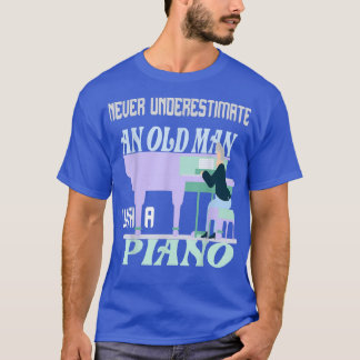Camiseta Música pianista