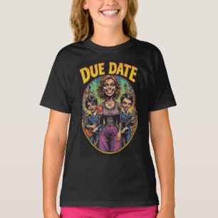 Camiseta Música Pop Concierto Fecha de Vencimiento Infantil