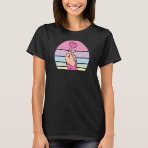 Camiseta Música pop kitana crema de sol Pastel coreano rosa