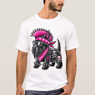 Camiseta Música Punk Terrier Escocés