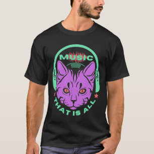 Camiseta Música Que Es Todo Una Onda Sonora Cuesta Auricula