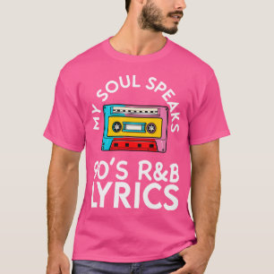 Camiseta Música Rb De 90 Para Hombres Chica Rnb Rhythm