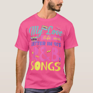Camiseta Música Rb De 90 Para Hombres Chica Rnb Rhythm