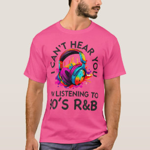 Camiseta Música Rb De 90 Para Hombres Chica Rnb Rhythm