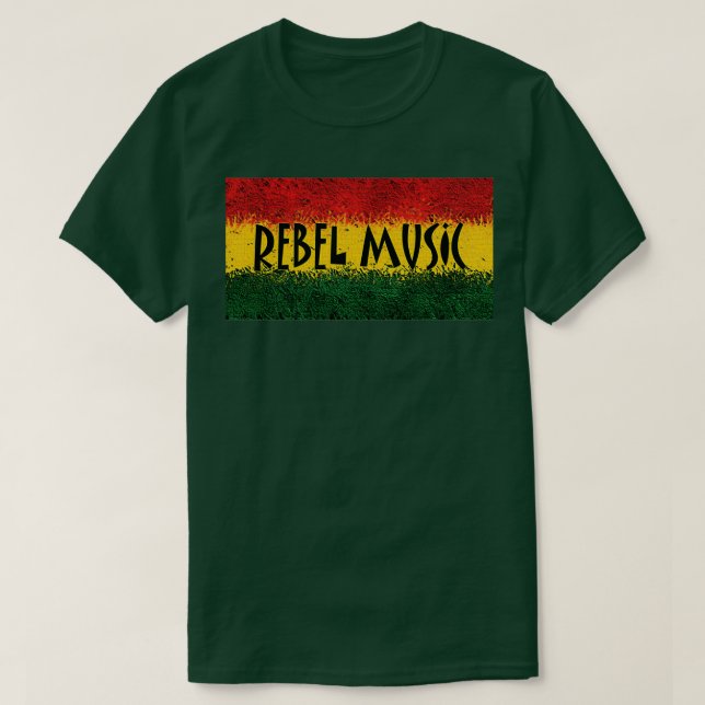 Camiseta Música Rebel (Diseño del anverso)