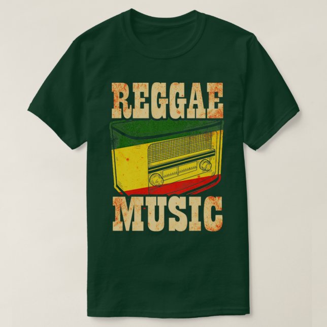 Camiseta Música Reggae12 (Diseño del anverso)