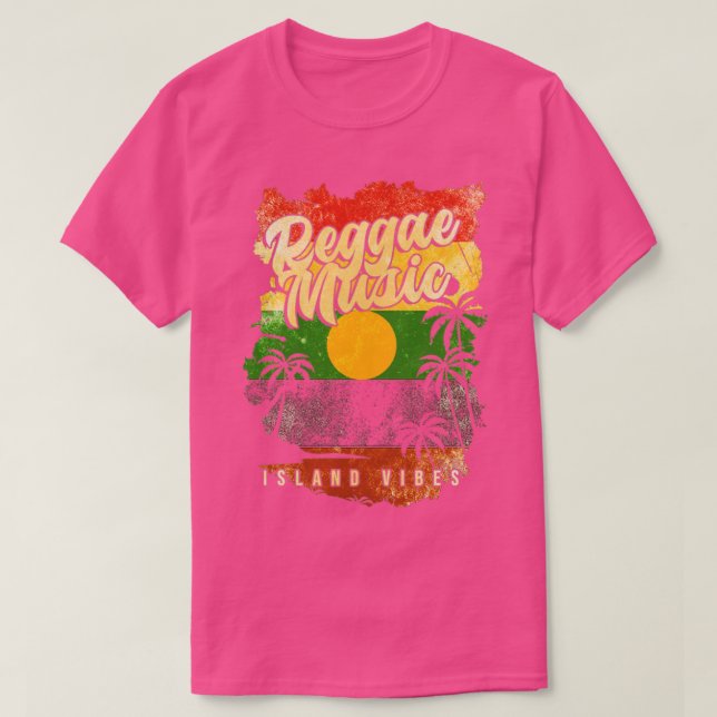Camiseta Música Reggae8 (Diseño del anverso)