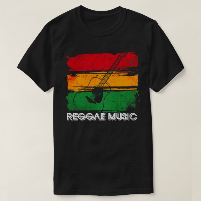 Camiseta Música Reggae 12 (Diseño del anverso)