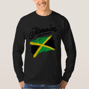 Camiseta Música Reggae Jamaicana Solo Relájate Jamaica Gráf