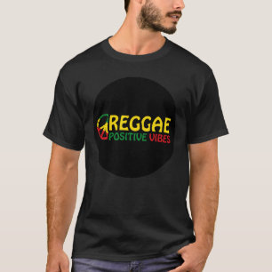 Camiseta Música Reggae Vibraciones Positivas Reggae