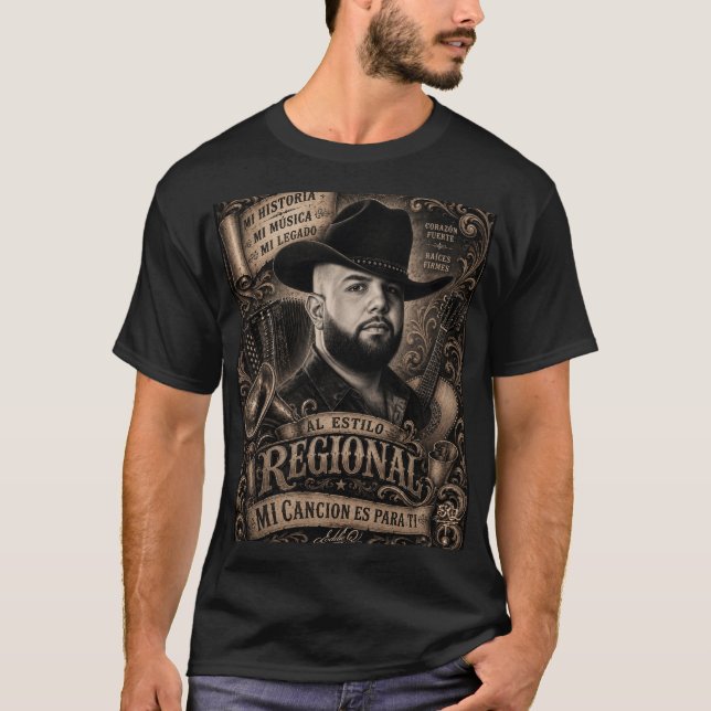 Camiseta Música Regional (Anverso)