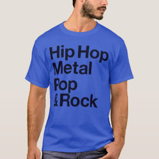 Camiseta música retro de los 80