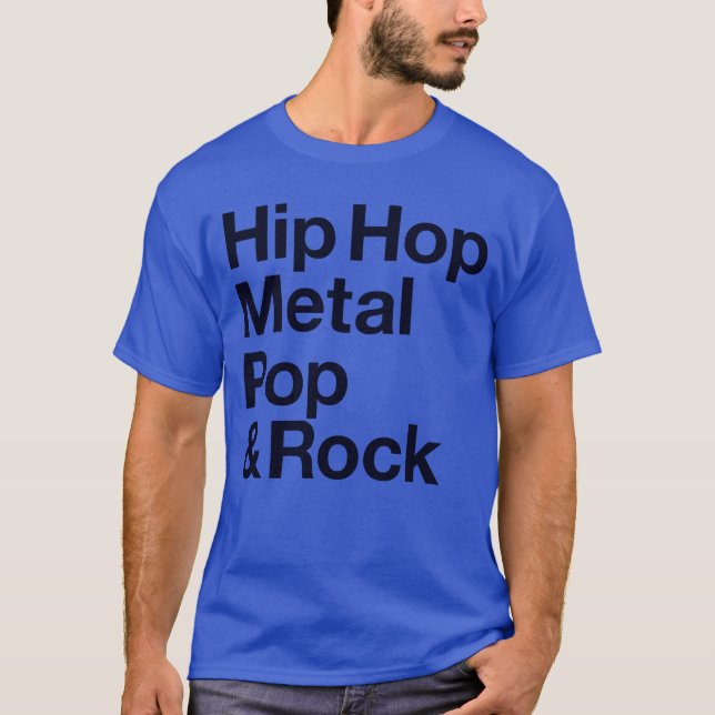 Camiseta música retro de los 80 (Anverso)