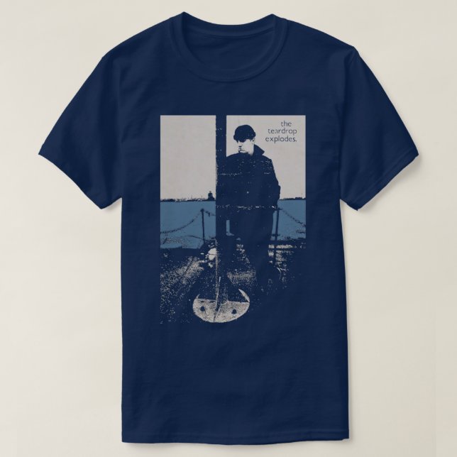 Camiseta Música retro La gota de agua explota los fans de l (Diseño del anverso)