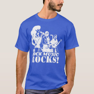 Camiseta MÚSICA ROCK ROCKS Rock Music Design para personas 
