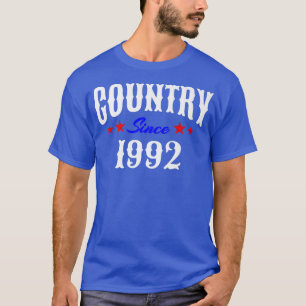 Camiseta Música rural occidental de 30 años de edad nacida