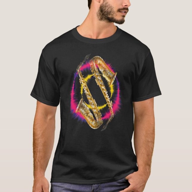 Camiseta Música saxofónica (Anverso)