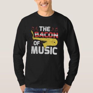 Camiseta Música Saxofónica El Bacon De La Música