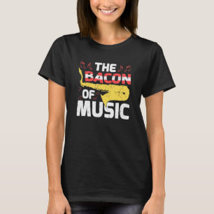 Camiseta Música Saxofónica El Bacon De La Música