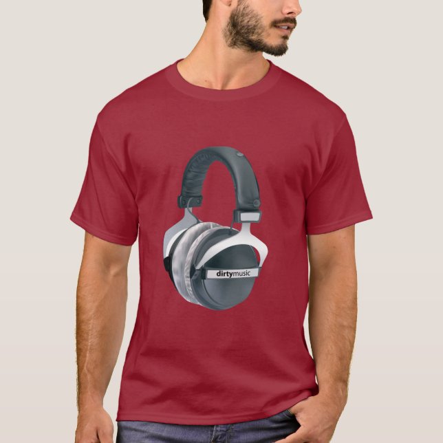 Camiseta Música sucia - 001 (Anverso)