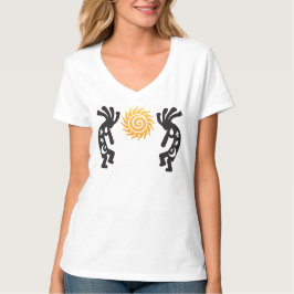 Camiseta Música Sun Kokopelli Native American