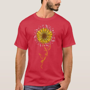 Camiseta Música Teacher Notas Musicales Música Lover S