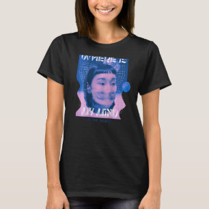 Camiseta Música Techno de impresión trasera Vaporwave EDM f