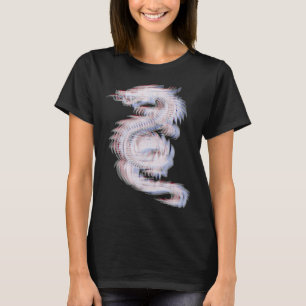 Camiseta Música tecno raves EDM dragón japonés trippy genia