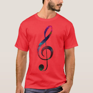 Camiseta música treble clef trebleclef