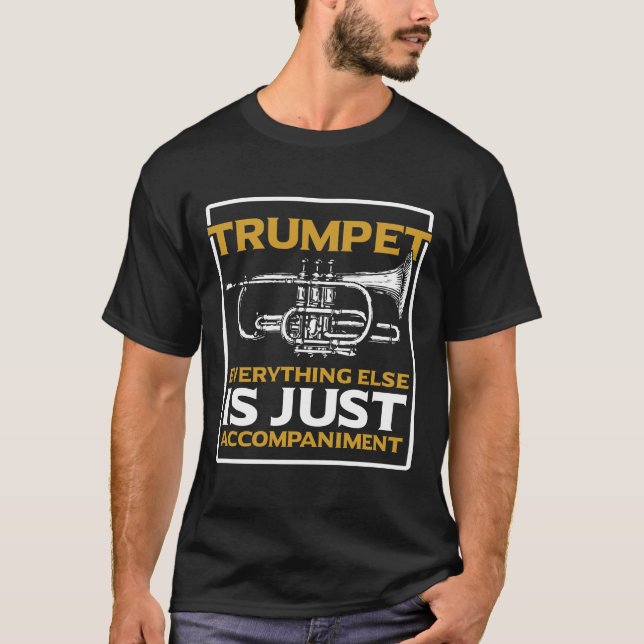 Camiseta Música trompeta (Anverso)