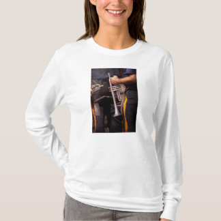 Camiseta Música - Trompeta - Banda de marcha de la policía